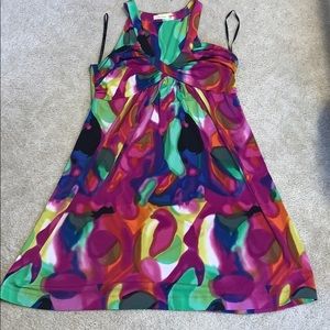 Calvin Klein watercolor dress
